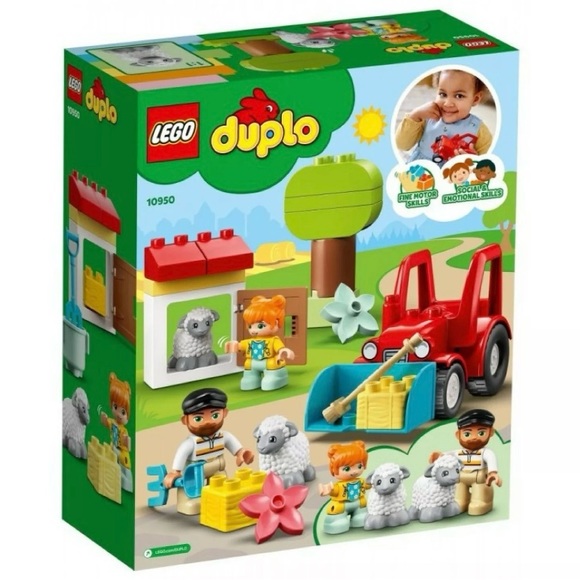 7108dihteFL._AC_UF350,   Duplo Farm Tractor and Animal Care 10950 Retired NOS Factory Sealed New